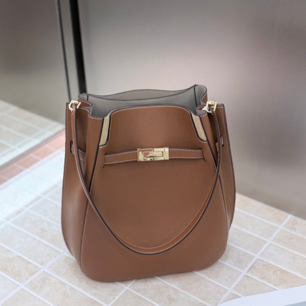 Luxury Bags Tote - حقيبة دلو جديدة بتصميم كلاسيكي، حقيبة
