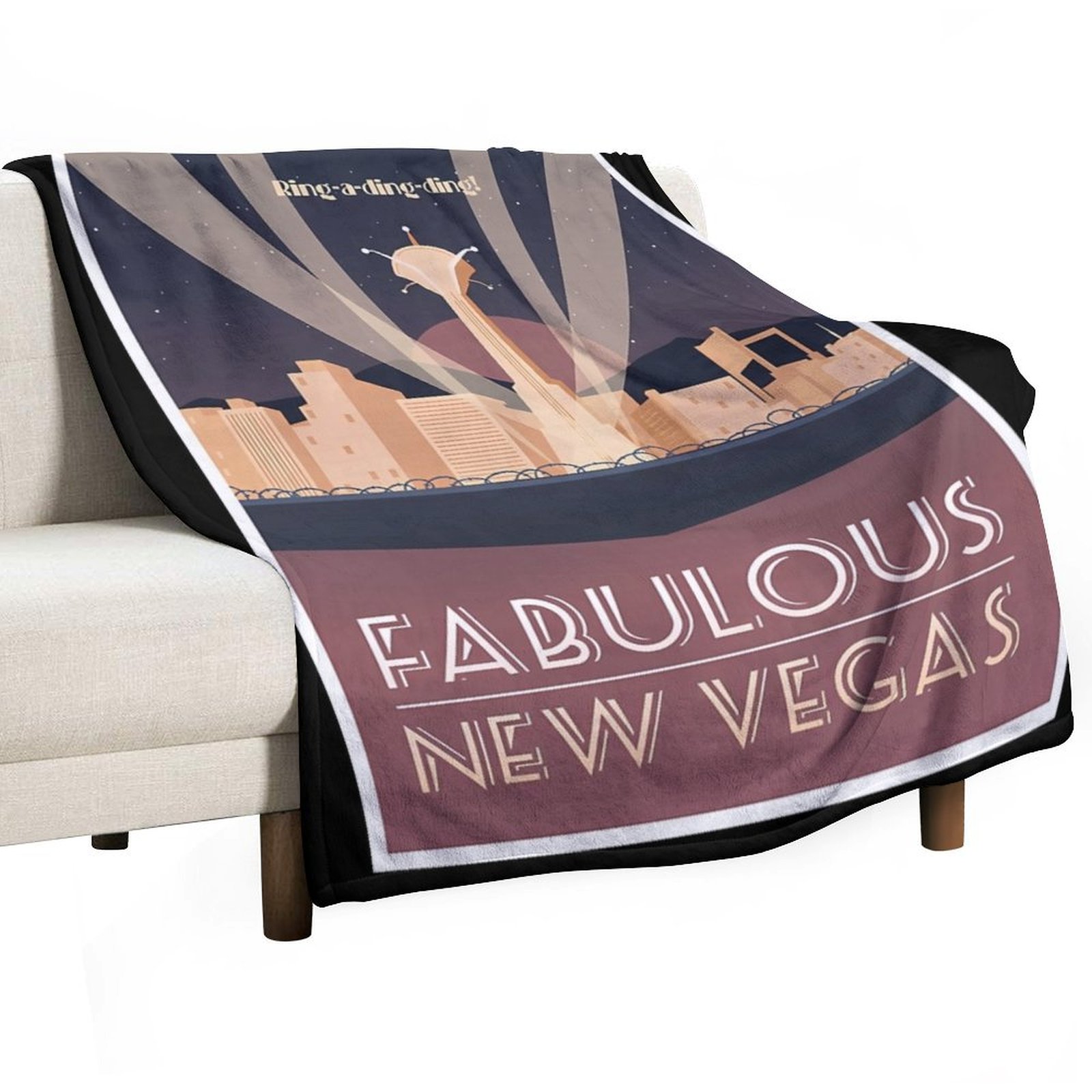 Luxury Bags Vegas - بطانية رمي فاخرة جديدة رائعة (بتصميم