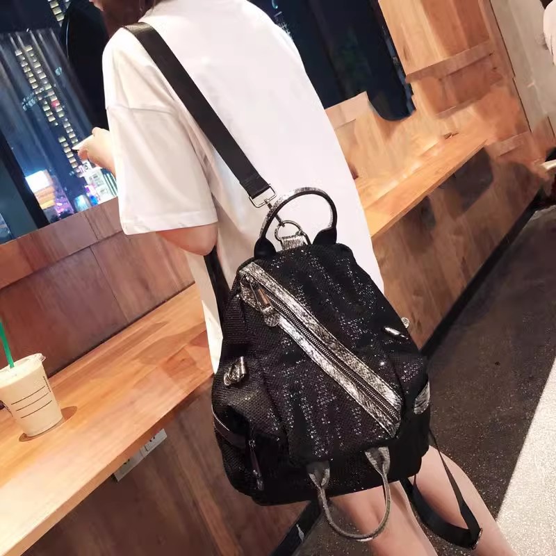 حقائب ظهر من الترتر النايلون ل - مراجعة Luxury Zipper Bags وسعره