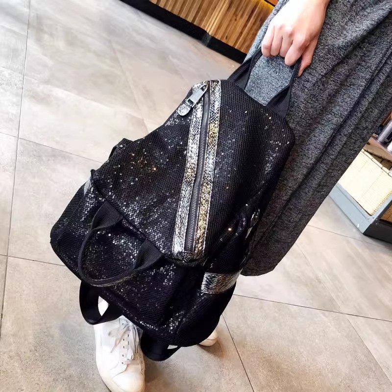 حقائب ظهر من الترتر النايلون ل - مراجعة Luxury Zipper Bags وسعره