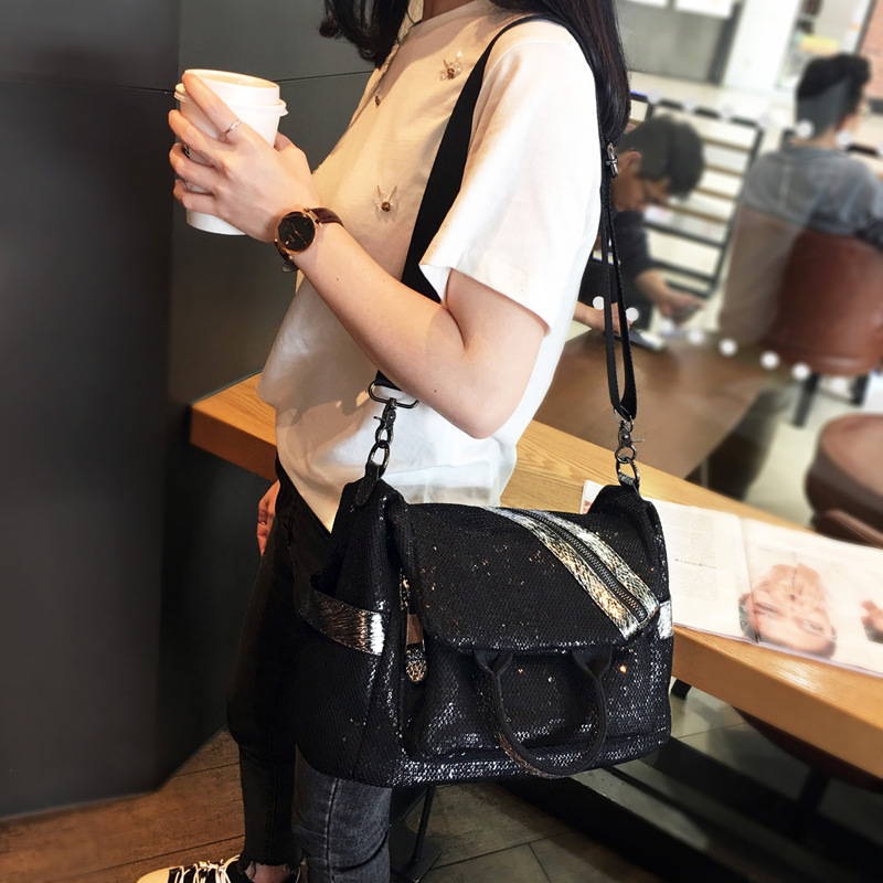 حقائب ظهر من الترتر النايلون ل - مراجعة Luxury Zipper Bags وسعره