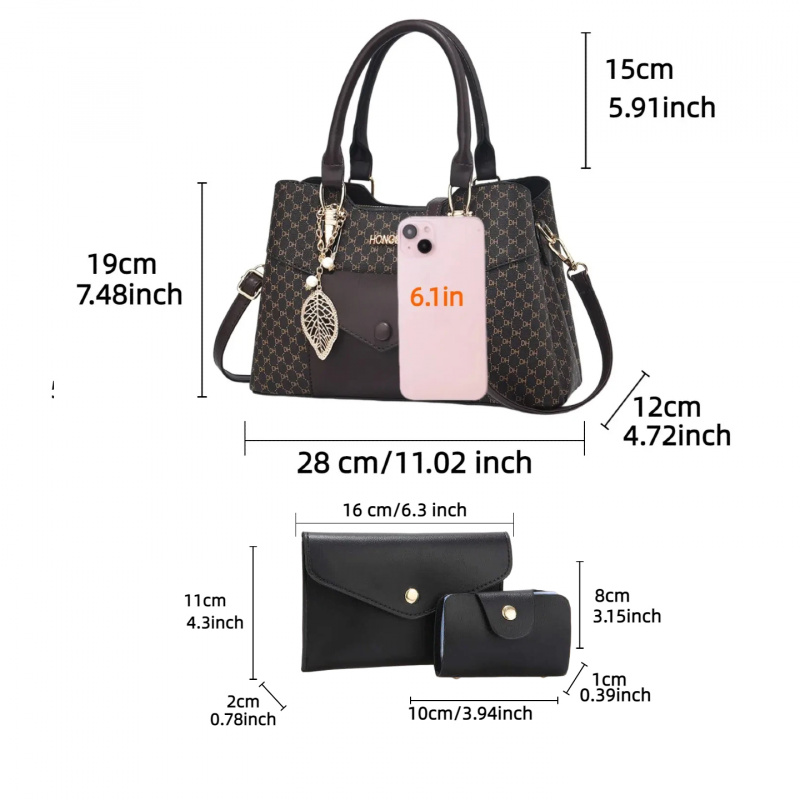 حقائب حمل كبيرة الحجم ذات ملمس - مراجعة Luxury Bags Tote وسعره