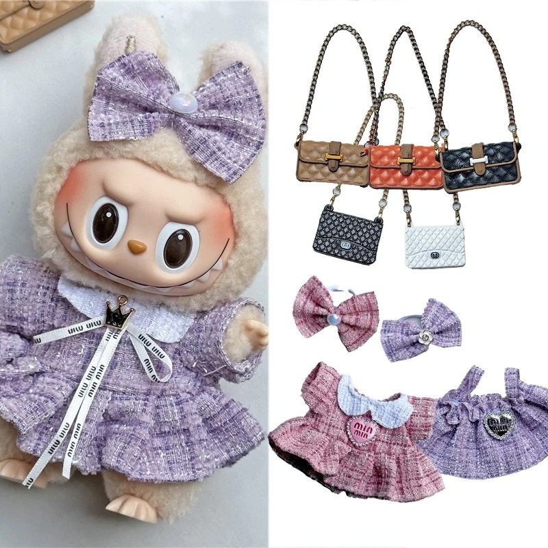 15 17 سنتيمتر ل Labubu دمية فس - مراجعة Luxury Bags And Accessories وسعره