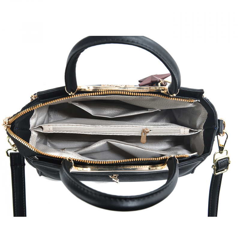 حقيبة يد نسائية أنيقة، لون موح - مراجعة Luxury Zipper Bags وسعره