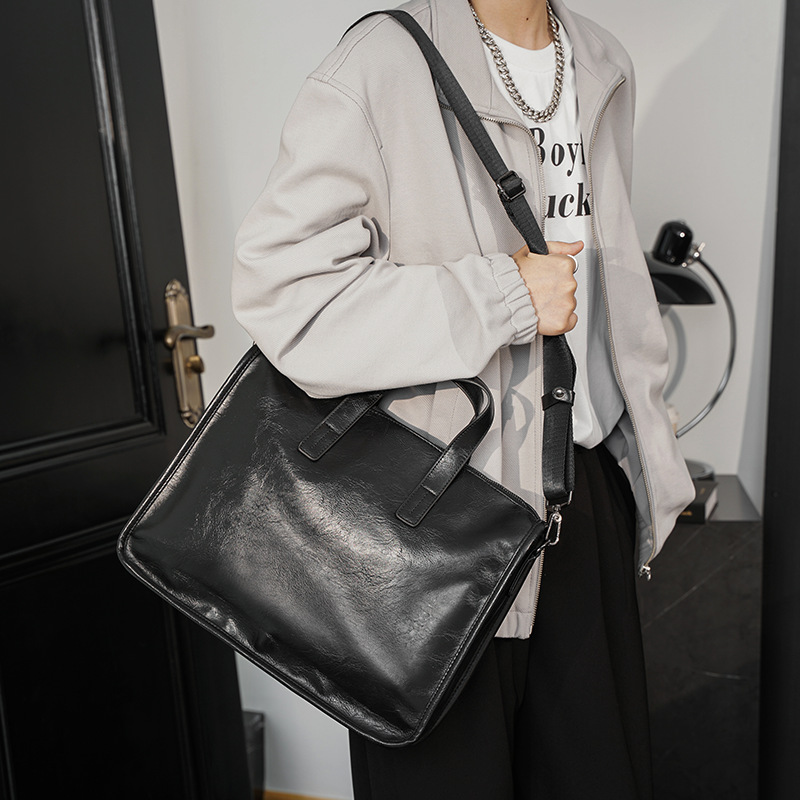 حقيبة يد رجالية غير رسمية للأع - مراجعة Luxury Bags Tote وسعره