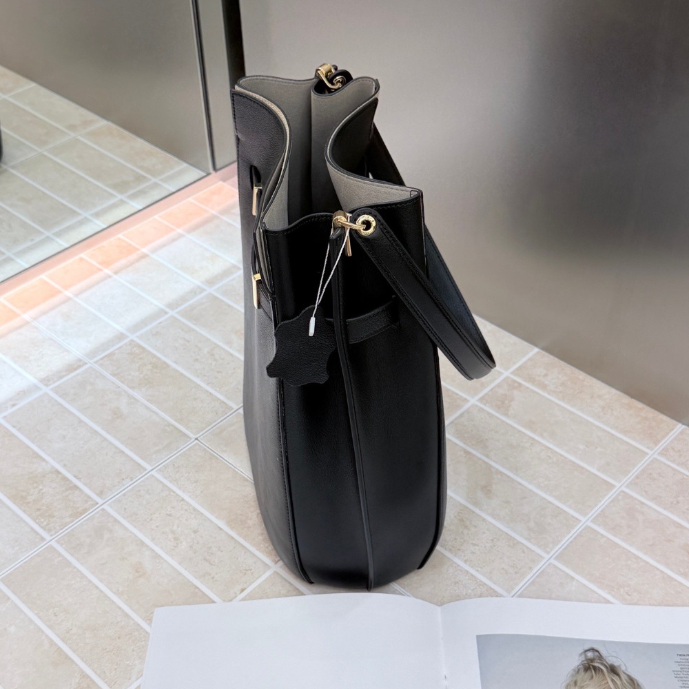 حقيبة دلو جديدة بتصميم كلاسيكي - مراجعة Luxury Bags Tote وسعره