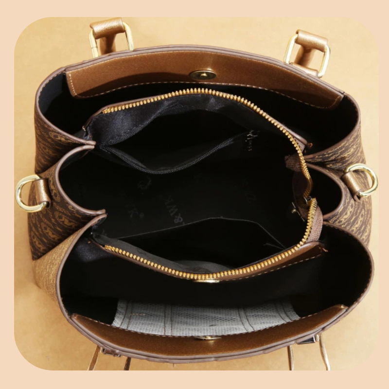 مجموعة من 3 حقائب يد نسائية بت - مراجعة Luxury Zipper Bags وسعره