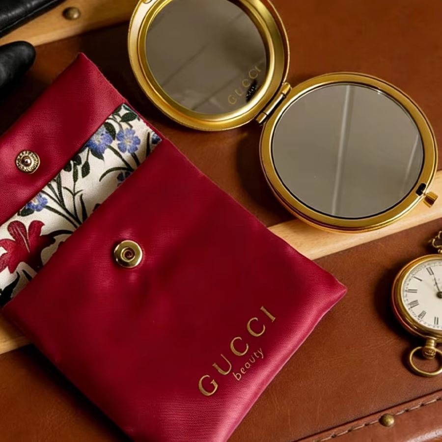 مرآة يد محمولة كلاسيكية بنمط ز - مراجعة Luxury Bags Gucci وسعره