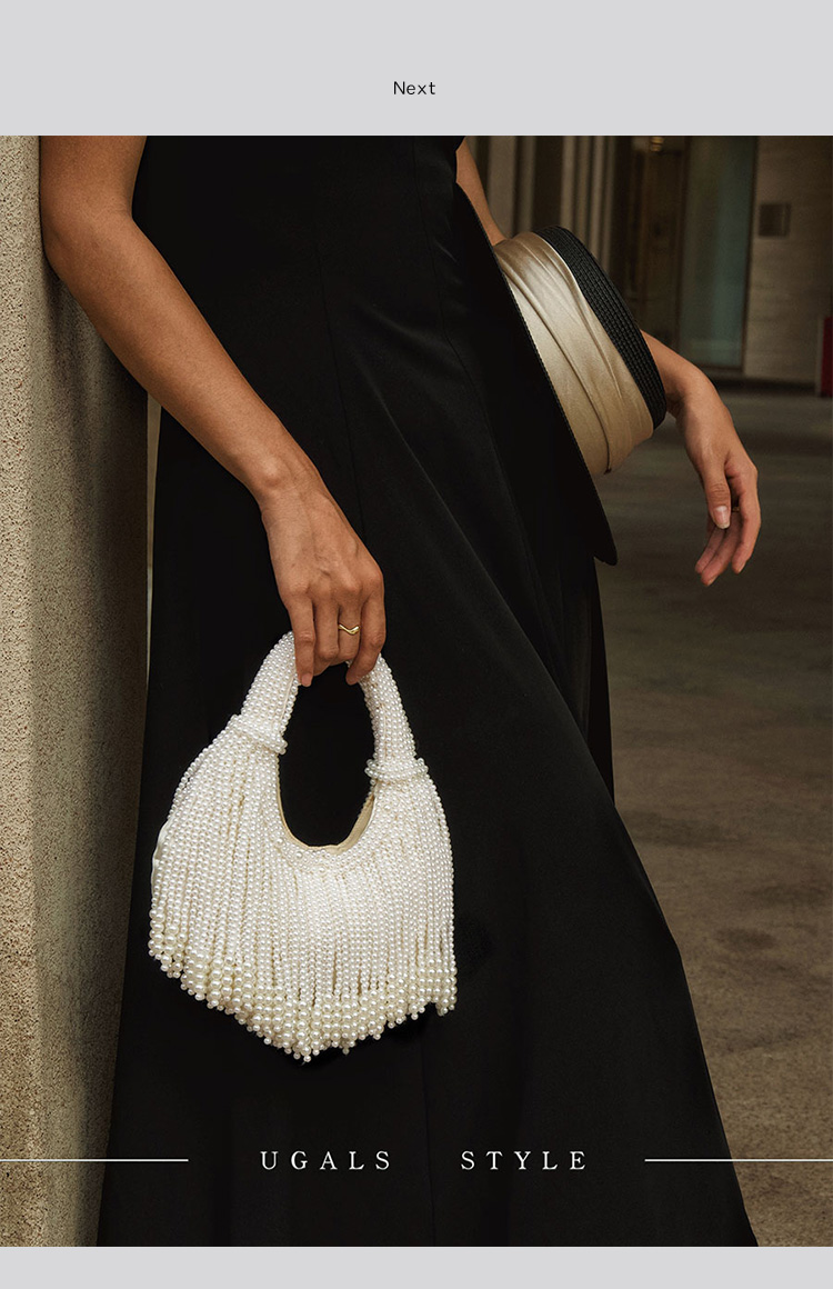 حقيبة يد فاخرة بتصميم مقبض لؤل - مراجعة Luxury Bags Made وسعره